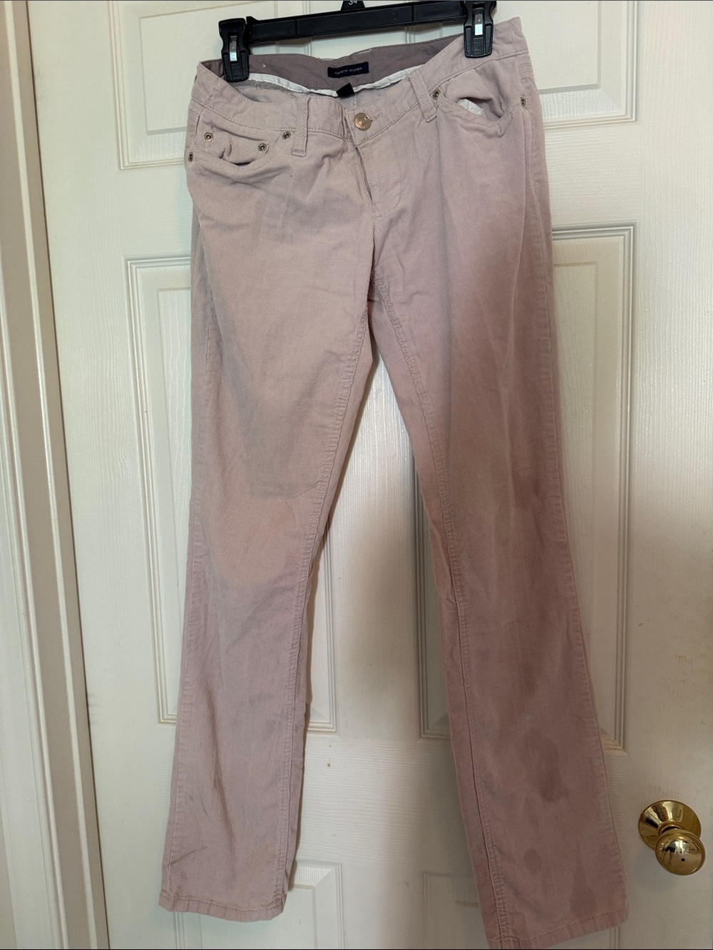 Tommy Hilfiger Dusty Mauve Corduroy Pants size S
